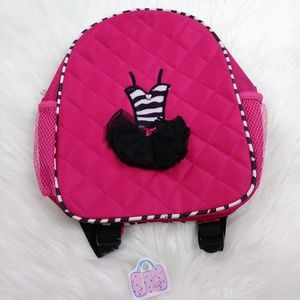 Hot pink and leopard tutu bag